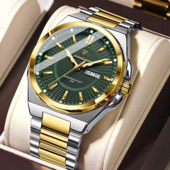 POEDAGAR 896 Men's Luxury Stainless Steel Watch