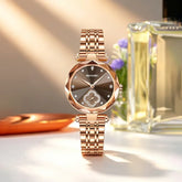 SKMEI 2718 Luxury Ladies Quartz Watch – Elegant Design