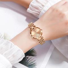 SKMEI 2718 Luxury Ladies Quartz Watch – Elegant Design