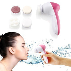 Tarjah Mart 5-in-1 facial beauty care massager with multiple attachments for cleansing, firming, and skin rejuvenation.