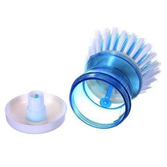 Tarjah Mart dish wash brush with a palm-shaped handle for effective dishwasher cleaning and kitchen scrubbing.