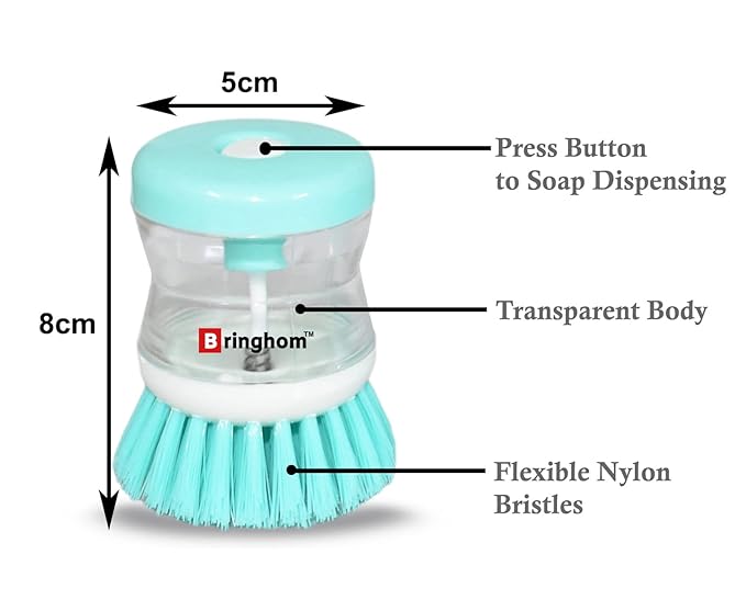 Tarjah Mart dish wash brush with a palm-shaped ergonomic handle for effective dishwasher cleaning and kitchen dishwashing.