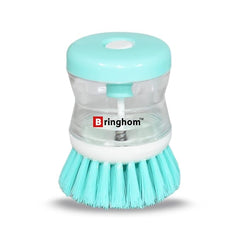 Dishwash brush by Tarjah Mart, dishwasher cleaning palm brush for kitchen dish and utensil cleaning, ergonomic design