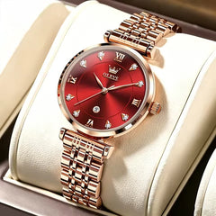 OLEVS 5866 Women’s Luxury Style Quartz Watch