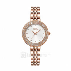 Oliya 6802 Crystal Stone Elegant Ladies Watch