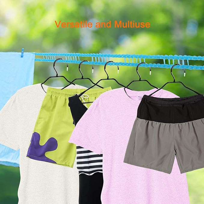 Cloth hanging rope from Tarjah Mart with durable fabric design, ideal for hanging clothes or lightweight items.