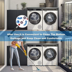 Set of four Tarjah Mart anti-vibration feet pads for home decor, designed to reduce noise and protect surfaces.