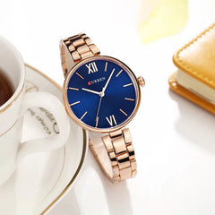 CURREN 9017 Women’s Luxury Quartz Watch