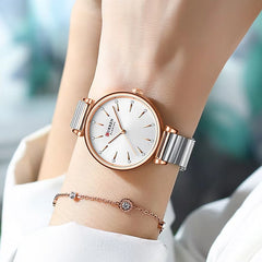Curren 9081 Luxury Women's Stainless Steel Watch