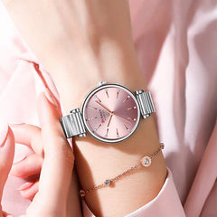 Curren 9081 Luxury Women's Stainless Steel Watch
