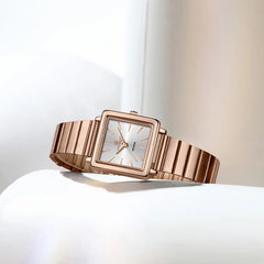 Naviforce 5048 Stylish Square Dial Watch For Women