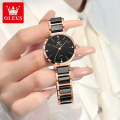 OLEVS 5877 Luxury Quartz Watch for Women