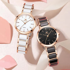 OLEVS 5877 Luxury Quartz Watch for Women