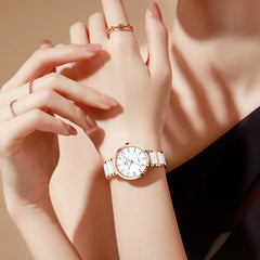 OLEVS 5877 Luxury Quartz Watch for Women
