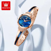 OLEVS 7140 High Quality Luxury and Elegant Woman Watch