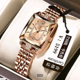 Poedagar 785 luxury women's quartz watch with a beige dial and elegant design, showcasing a sophisticated women’s timepiece.