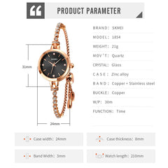 SKMEI 1854 Women's Luxury Fashion Quartz Watch