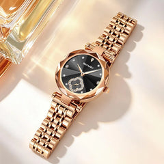 SKMEI 2718 Luxury Ladies Quartz Watch – Elegant Design