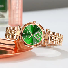 SKMEI 2718 Luxury Ladies Quartz Watch – Elegant Design