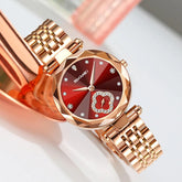 SKMEI 2718 Luxury Ladies Quartz Watch – Elegant Design