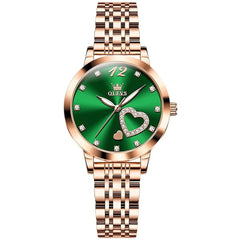 OLEVS 5189 luxury women's steel band watch with a sleek face and elegant design, showcasing a stylish and sophisticated timepiece.