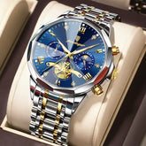 POEDAGAR 938 Men's Watches Original Mechanical Stainless Steel