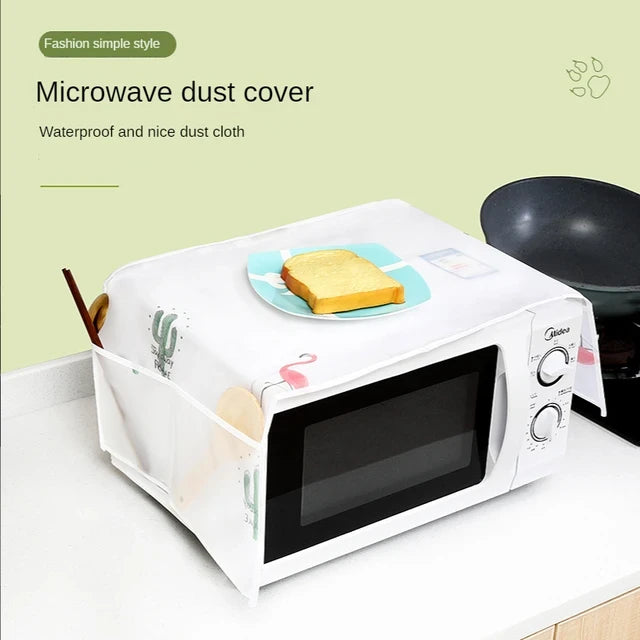 Tarjah Mart oven cover for kitchen use, protective fabric cover designed to fit over ovens for cleanliness and safety.
