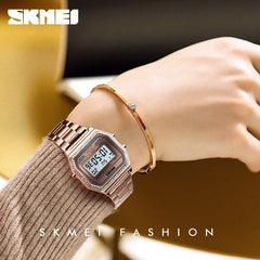 SKMEI 1474 Women's  Retro Digital Sports Watch