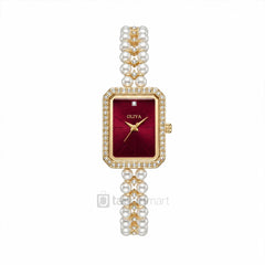 Oliya 186 Women’s Luxury Pearl Bracelet Watch