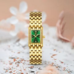 OLEVS 3700 Luxury Women's Stainless Steel Band Bracelet Watch