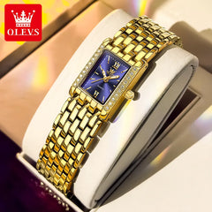 OLEVS 3700 Luxury Women's Stainless Steel Band Bracelet Watch