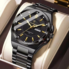 POEDAGAR 896 Men's Luxury Stainless Steel Watch