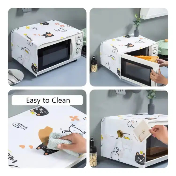Tarjah Mart oven cover for kitchen use, protective fabric cover designed to fit standard ovens with a smooth, durable surface.