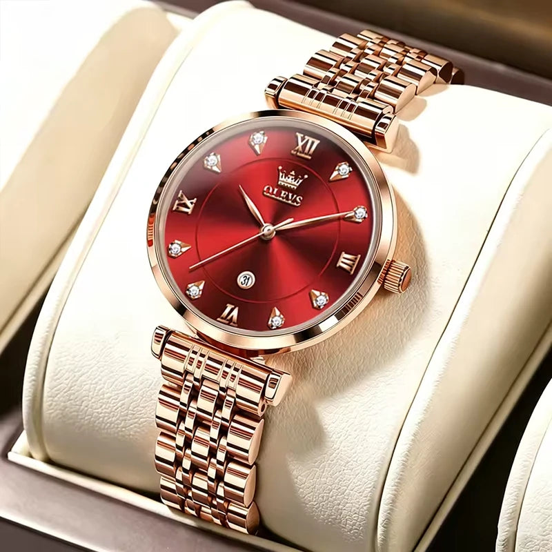 OLEVS 5866 Women’s Luxury Style Quartz Watch