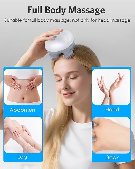Electronic scalp massager model OSK-701 by Tarjah Mart with ergonomic design for relaxing scalp massage.