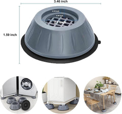 Set of four Tarjah Mart anti-vibration feet pads for home decor, designed to reduce noise and stabilize furniture.