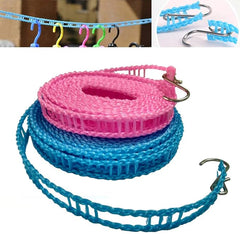 Cloth hanging rope from Tarjah Mart, durable cloth hanger with sturdy rope for hanging clothes or fabrics.