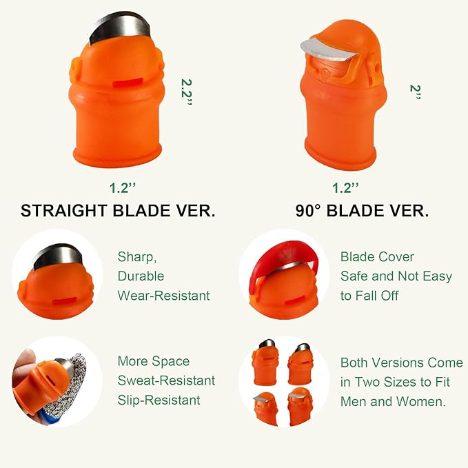 Silicone finger protector and vegetable cutter from Tarjah Mart, designed to safely slice vegetables in the kitchen.