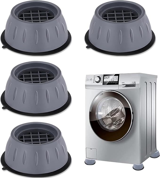 Set of four Tarjah Mart anti-vibration feet pads for home decor, designed to reduce noise and protect furniture surfaces.
