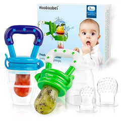 Baby fruit pacifier from Tarjah Mart with colorful fruit design, soft silicone nipple, and child-safe materials.