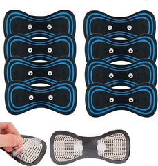 Tarjah Mart Smart Pocket Body Massager with compact design and adjustable settings, shown in use on the arm.
