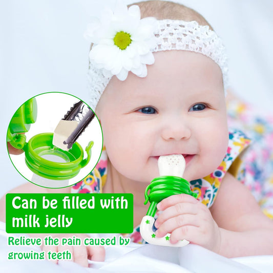 Baby fruit pacifier from Tarjah Mart with colorful fruit design, suitable for infants and toddlers.