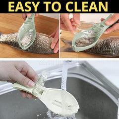 Tarjah Mart fish scales remover with cover, a kitchen tool designed for easy fish scale removal.