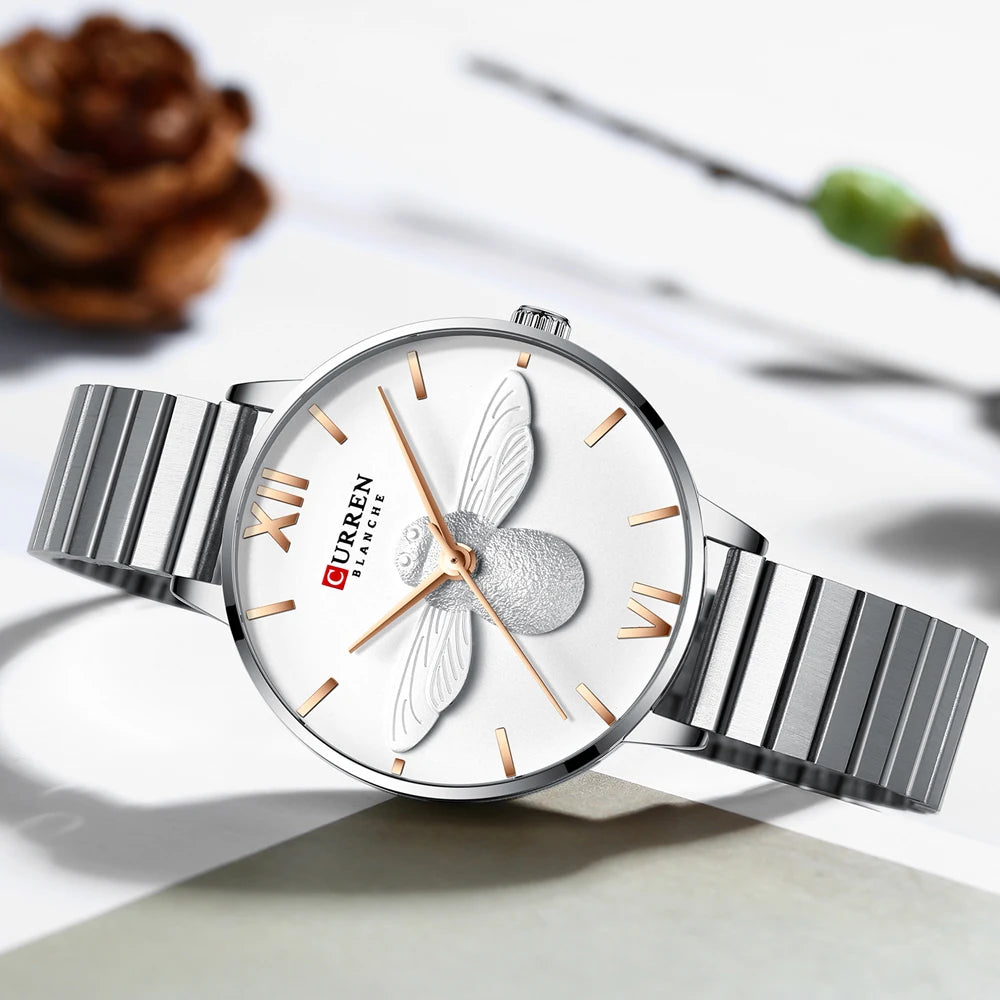 CURREN 9061 Women's Stainless Steel Watch