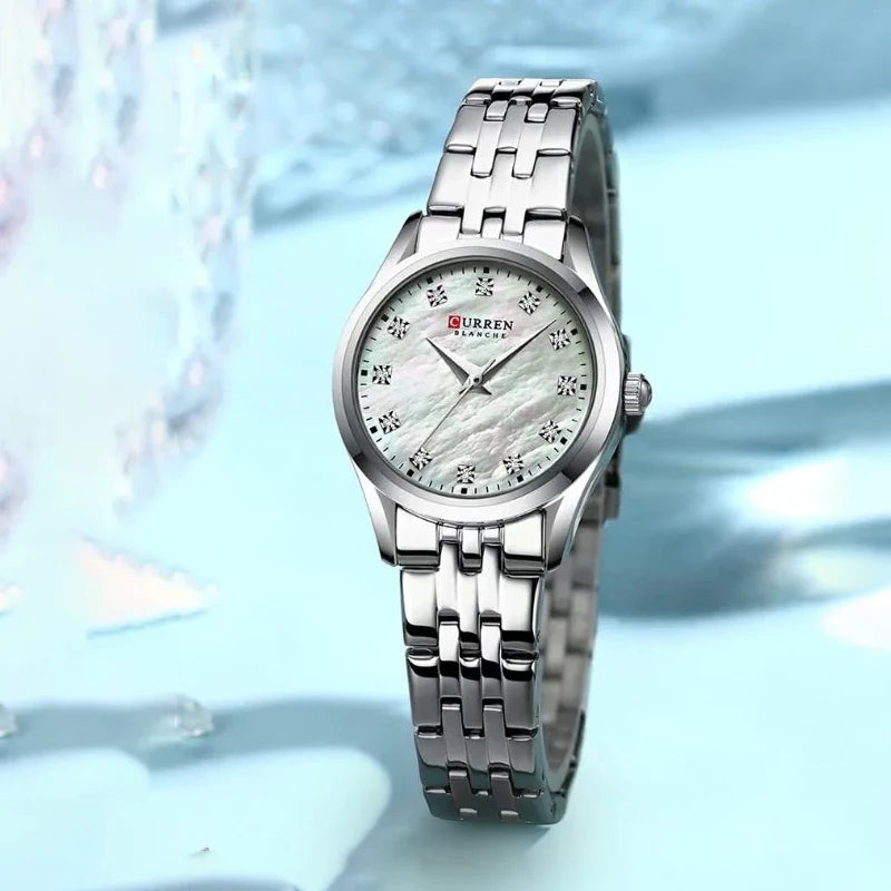 CURREN 9111 Women’s Luxury Quartz Watch