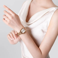 Naviforce 5048 Stylish Square Dial Watch For Women