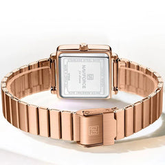 Naviforce 5048 Stylish Square Dial Watch For Women