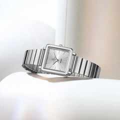 Naviforce 5048 Stylish Square Dial Watch For Women
