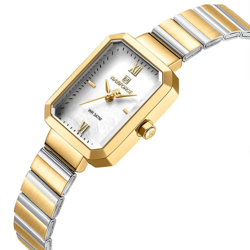 NAVIFORCE 5050 Stylish Rectangular Women’s Watch