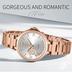 NAVIFORCE  5060 Women Stainless Steel  Luxury Watch